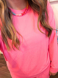 Sophie Jogger Set in Pink