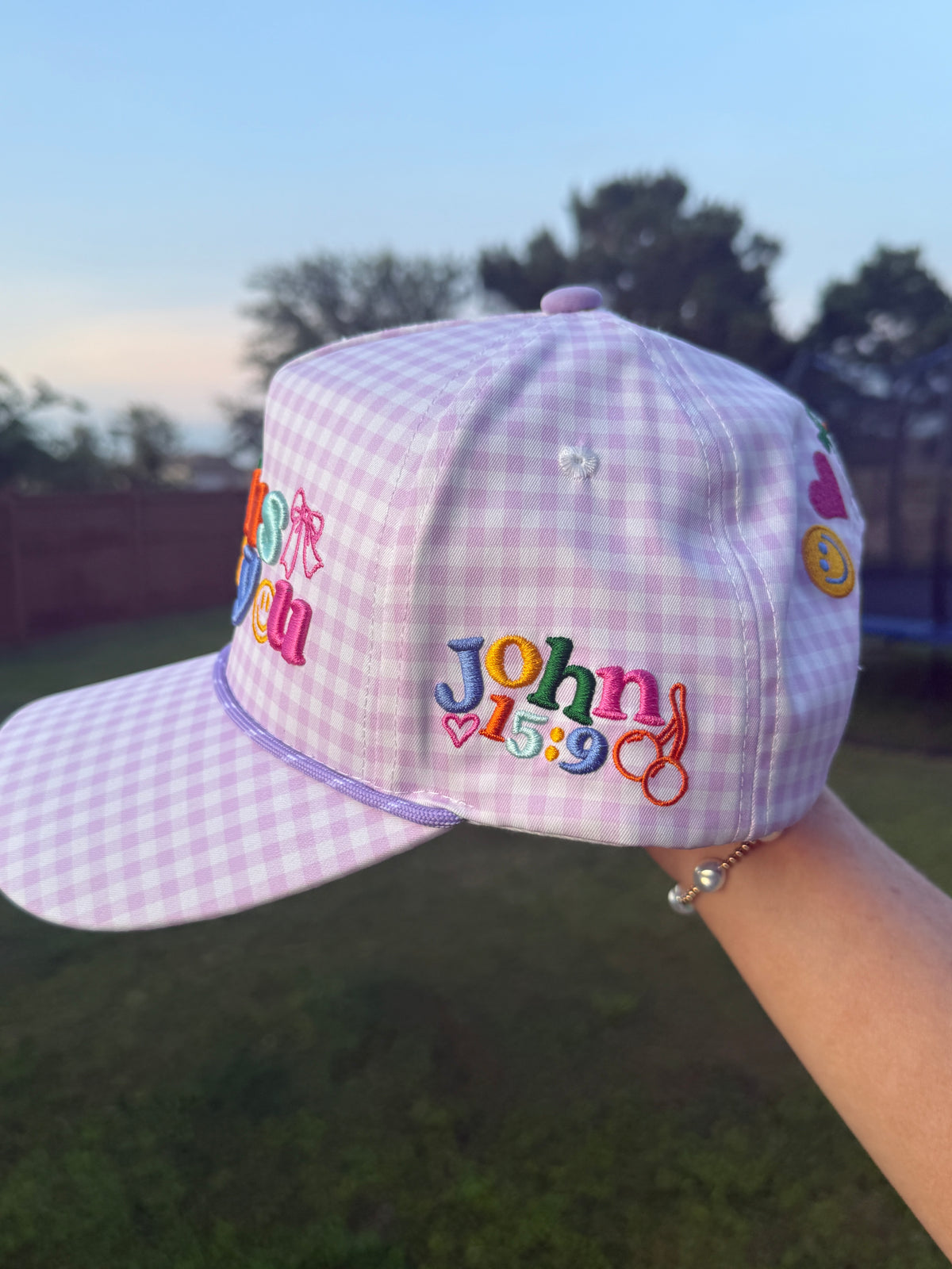 Jesus Loves You Embroidered Hat
