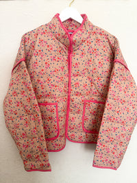 Pink Meadow Dainty Quilted Jacket