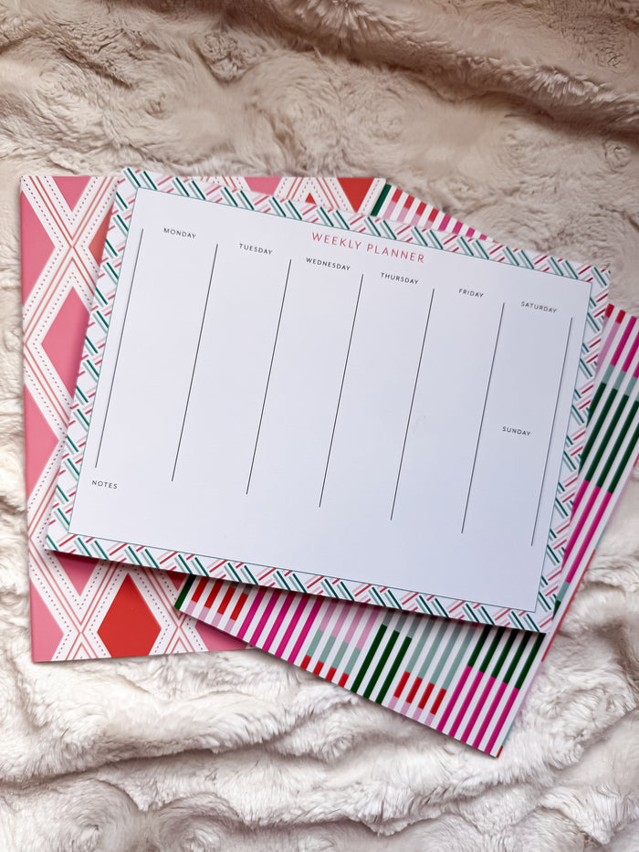 Square Dance Weekly Deskpad Planner