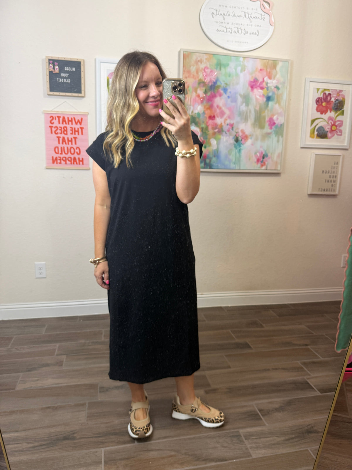 Sweet Like That Casual Black Dress
