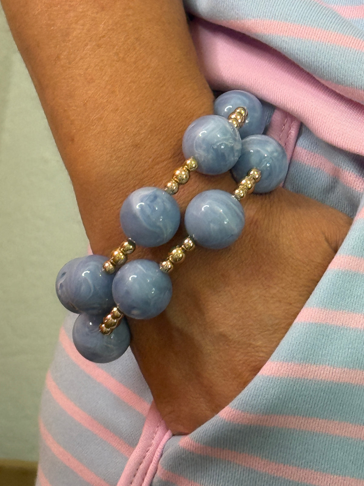Bluebell Beaded Bracelet