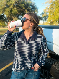 Cozy Navy Lounge Set