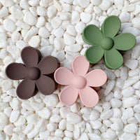 Blush Olive Daisy Days Hair Claw Set - EmClaire Lane