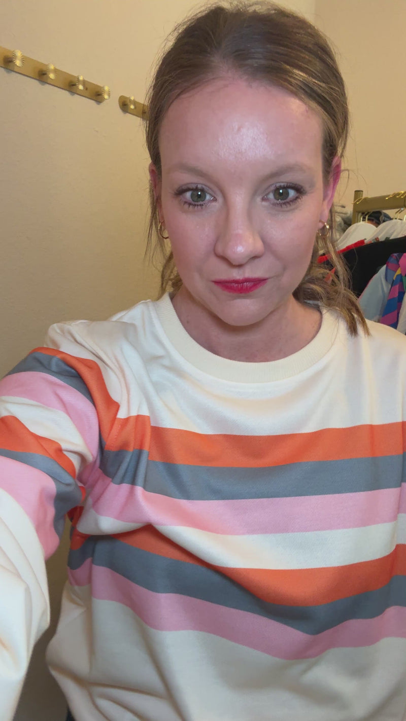 The Sunset Stripe Top