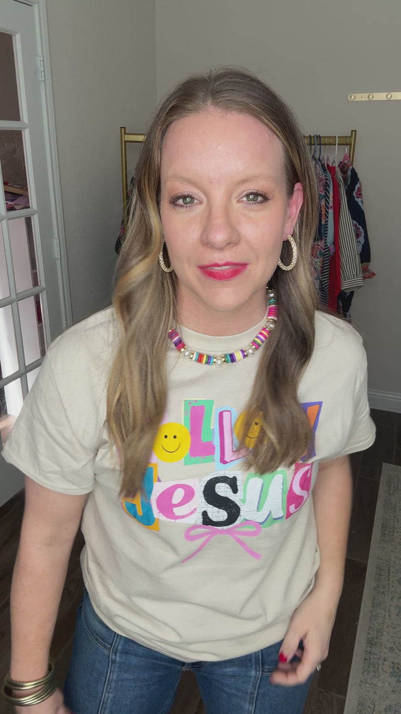 Follow Jesus Gildan Graphic Tee