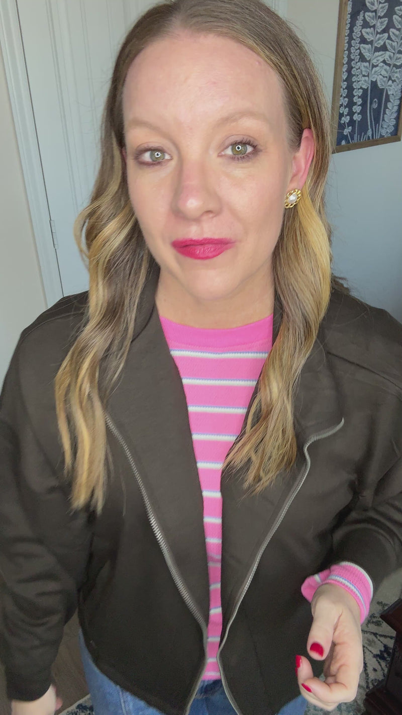 Cocoa Trails Zip-Up Jacket