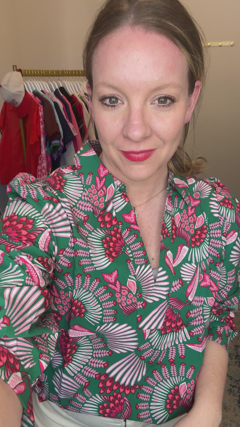 Charlee Toucan Tango Pink Top