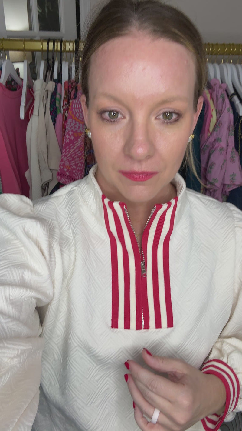 Cozy Ivory Dreams Textured Top